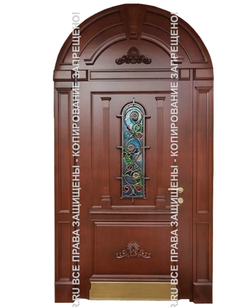 Дверь железная входная уличная МДФ 2049 Дверь железная входная уличная МДФ 2049